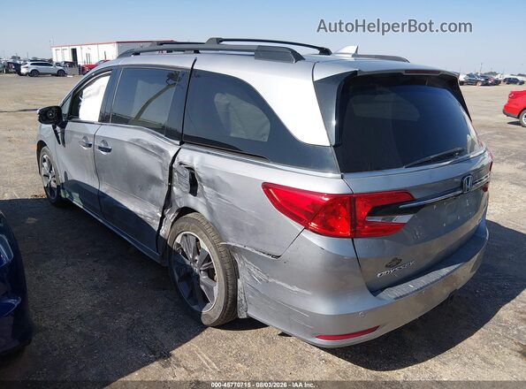 5FNRL6H93NB054714 2022 HONDA ODYSSEY Silver Задня ліва чверть
