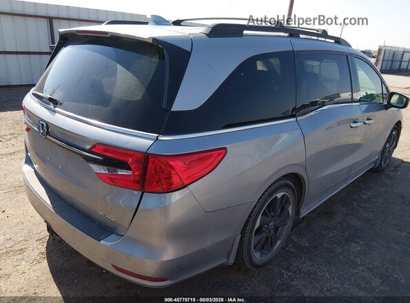 5FNRL6H93NB054714 2022 HONDA ODYSSEY Silver Задня права чверть