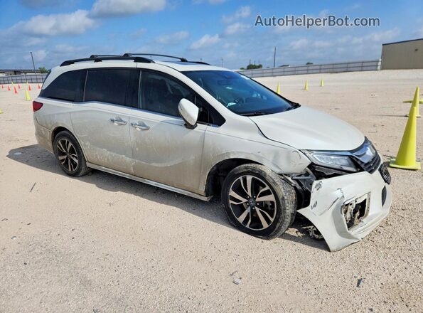 5FNRL6H94KB110011 2019 HONDA ODYSSEY White Передня права чверть