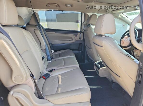 5FNRL6H94KB110011 2019 HONDA ODYSSEY White Вид задньої частини салону