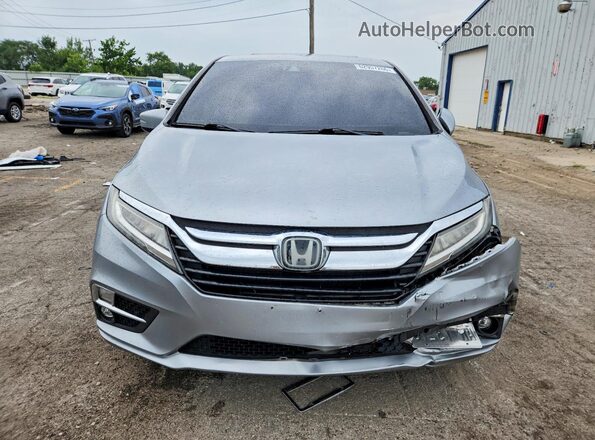 5FNRL6H94KB112017 2019 HONDA ODYSSEY Silver Front view