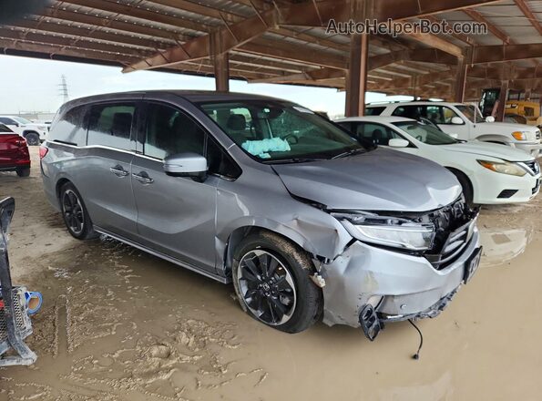 5FNRL6H94RB048250 2024 HONDA ODYSSEY Silver Delantero derecho