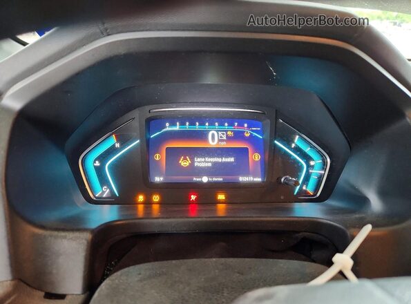 5FNRL6H94RB048250 2024 HONDA ODYSSEY Silver Vista del cuadro de instrumentos