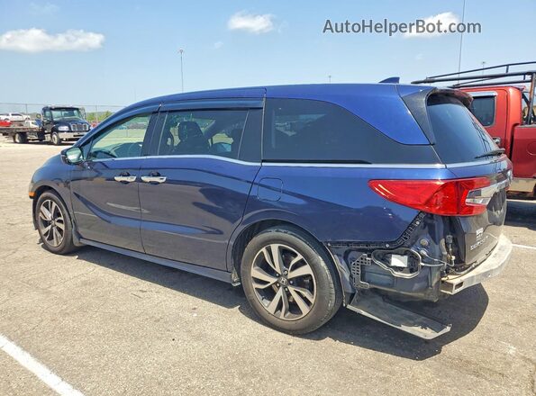 5FNRL6H95LB067641 2020 HONDA ODYSSEY Blue Trasero izquierdo