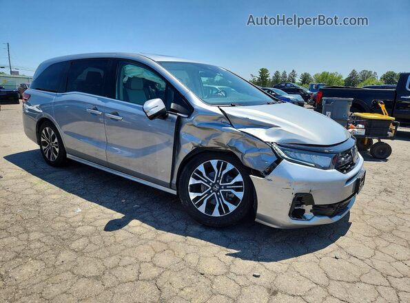 5FNRL6H95SB002755 2025 HONDA ODYSSEY Silver Передня права чверть
