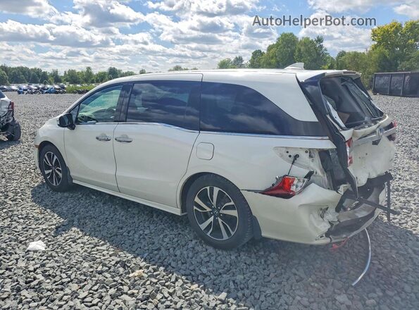 5FNRL6H96JB033429 2018 HONDA ODYSSEY White Հետևի ձախ