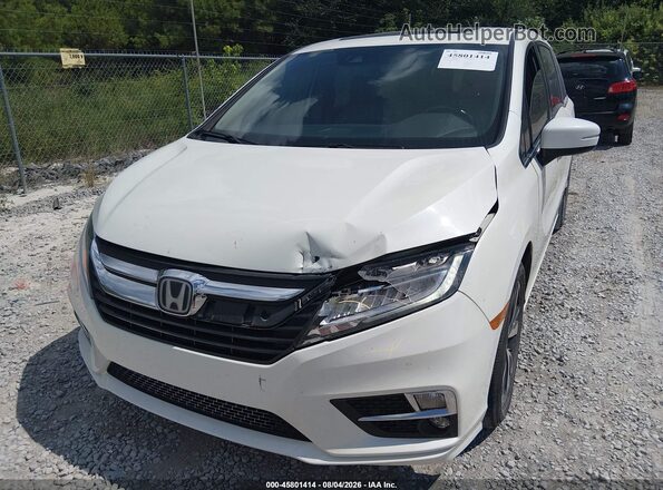 5FNRL6H96KB053181 2019 HONDA ODYSSEY White წინა ხედი