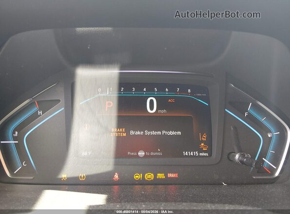 5FNRL6H96KB053181 2019 HONDA ODYSSEY White უკანა სავარძლების ხედი