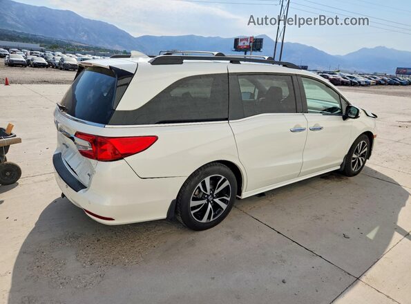 5FNRL6H96KB119213 2019 HONDA ODYSSEY White Trasero derecho