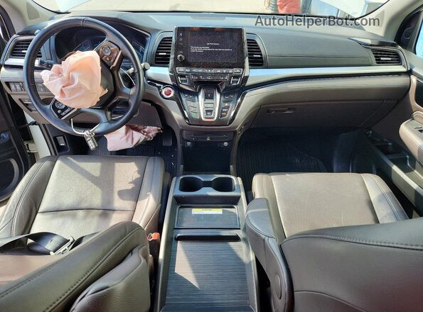 5FNRL6H96KB119213 2019 HONDA ODYSSEY White Vista del salpicadero