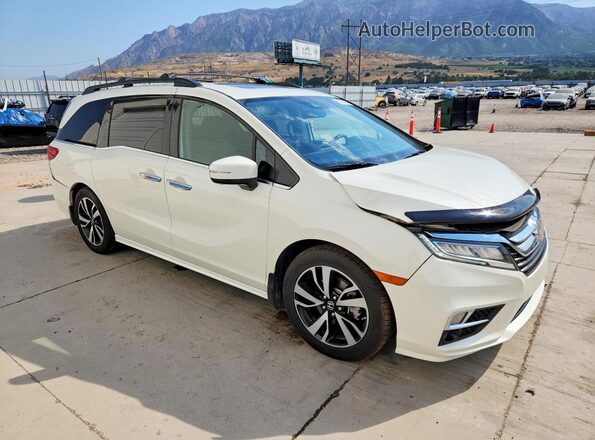 5FNRL6H96KB119213 2019 HONDA ODYSSEY White Delantero derecho