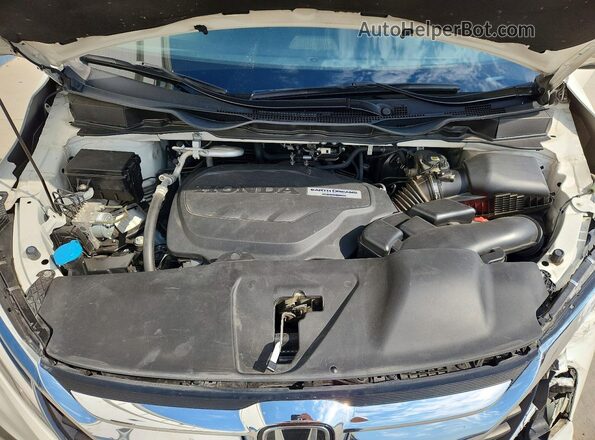 5FNRL6H96KB119213 2019 HONDA ODYSSEY White Vista del compartimento del motor