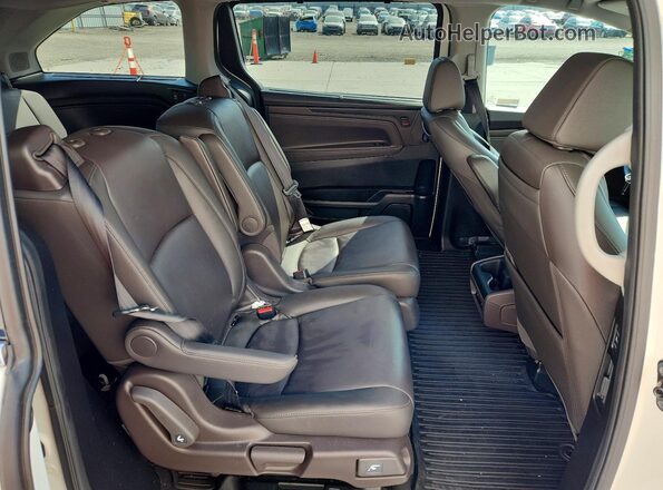 5FNRL6H96KB119213 2019 HONDA ODYSSEY White Vista interior trasera