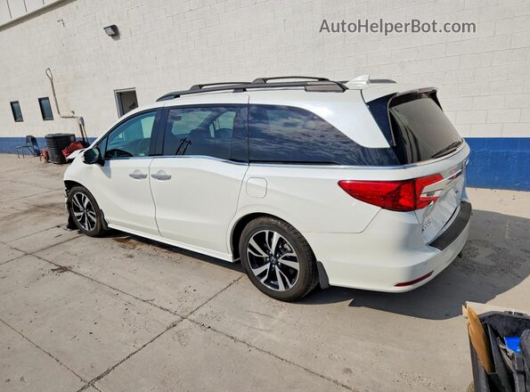5FNRL6H96KB119213 2019 HONDA ODYSSEY White Trasero izquierdo