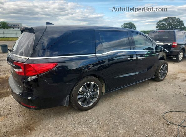5FNRL6H96NB038670 2022 HONDA ODYSSEY Black Tył prawy