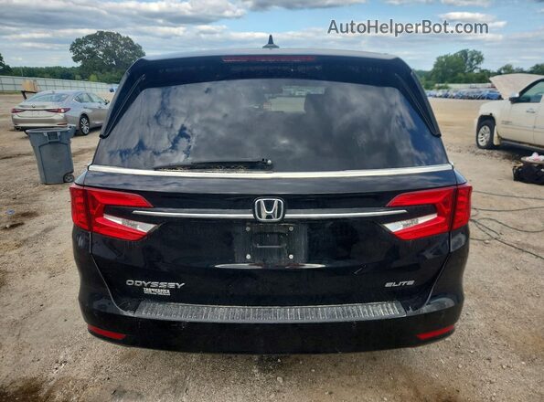 5FNRL6H96NB038670 2022 HONDA ODYSSEY Black Widok z tyłu