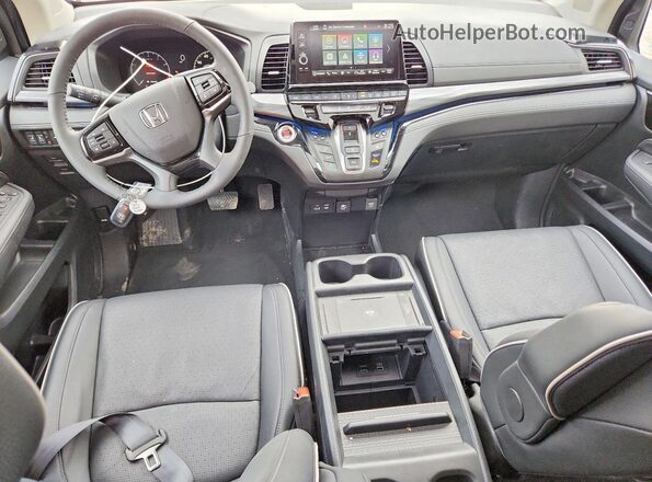 5FNRL6H96TB070502 2026 HONDA ODYSSEY Black წინა პანელის ხედი