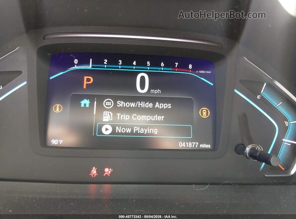 5FNRL6H97NB069345 2022 HONDA ODYSSEY White Вид задніх сидінь