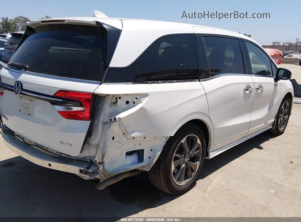 5FNRL6H97NB069345 2022 HONDA ODYSSEY White Задня права чверть