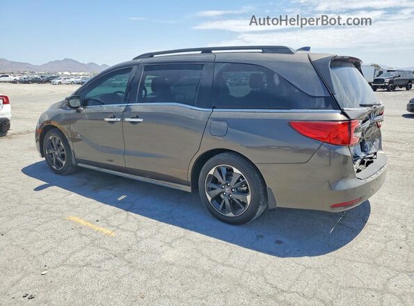 5FNRL6H97PB029737 2023 HONDA ODYSSEY Charcoal Trasero izquierdo