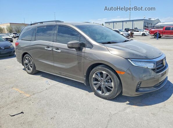5FNRL6H97PB029737 2023 HONDA ODYSSEY Charcoal Delantero derecho