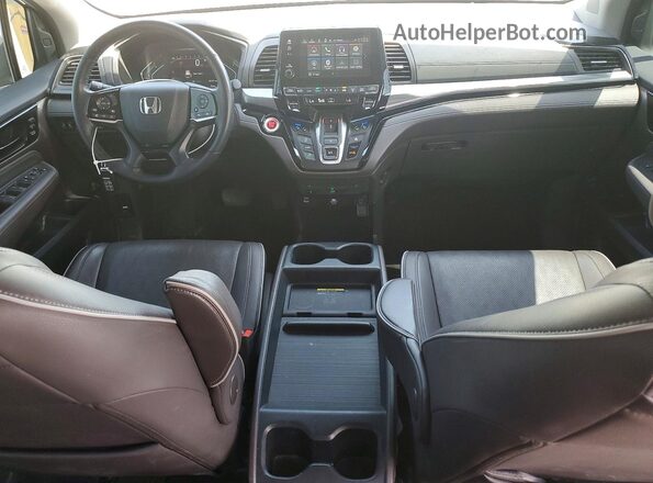 5FNRL6H97PB029737 2023 HONDA ODYSSEY Charcoal Vista del salpicadero