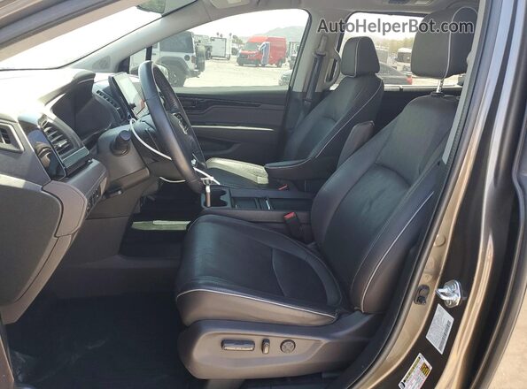 5FNRL6H97PB029737 2023 HONDA ODYSSEY Charcoal Vista interior delantera