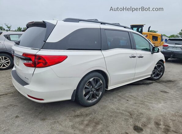 5FNRL6H97PB067503 2023 HONDA ODYSSEY Белый Задняя правая четверть