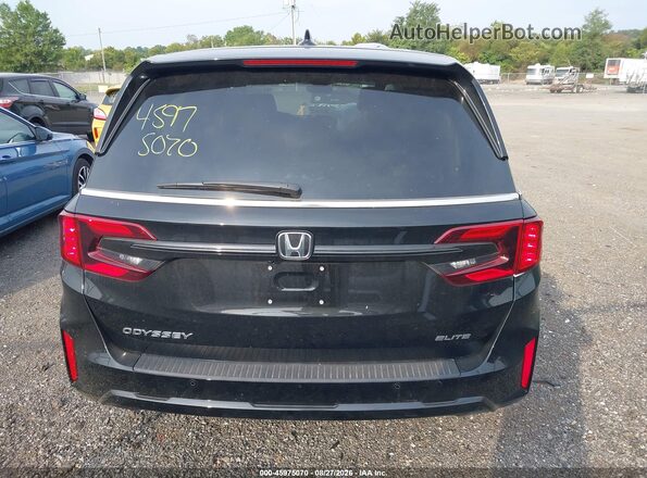 5FNRL6H97TB072677 2026 HONDA ODYSSEY Black 