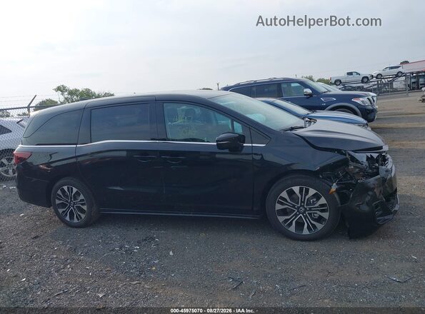 5FNRL6H97TB072677 2026 HONDA ODYSSEY Black Widok wnętrza z tyłu