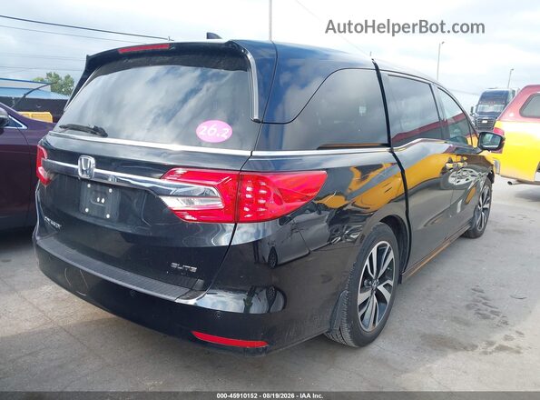 5FNRL6H98JB081241 2018 HONDA ODYSSEY Black Հետևի աջ