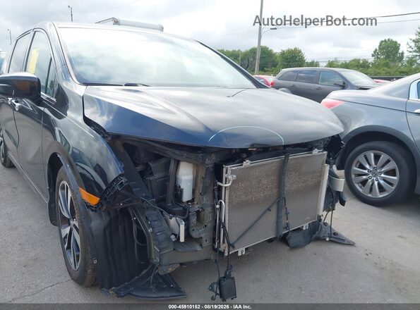 5FNRL6H98JB081241 2018 HONDA ODYSSEY Black Դիմացի տեսք