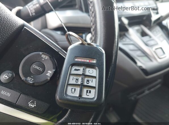 5FNRL6H98JB081241 2018 HONDA ODYSSEY Black Առջևի վահանակի տեսք