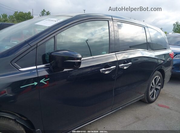 5FNRL6H98JB081241 2018 HONDA ODYSSEY Black 