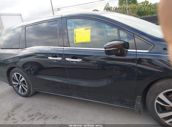 5FNRL6H98JB081241 2018 HONDA ODYSSEY Black Սալոնի 360 աստիճան տեսք
