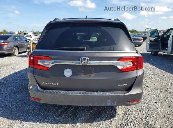 5FNRL6H98KB055286 2019 HONDA ODYSSEY Gray Հետևի տեսք