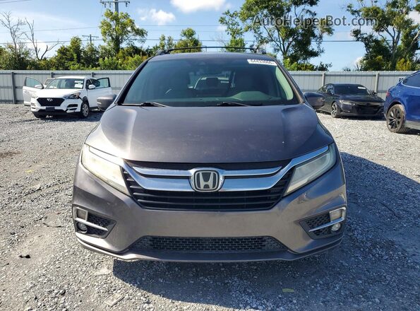 5FNRL6H98KB055286 2019 HONDA ODYSSEY Gray Դիմացի տեսք