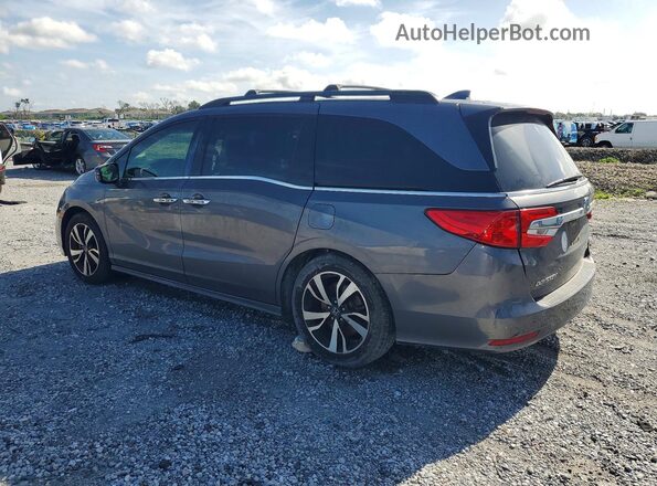 5FNRL6H98KB055286 2019 HONDA ODYSSEY Gray Հետևի ձախ