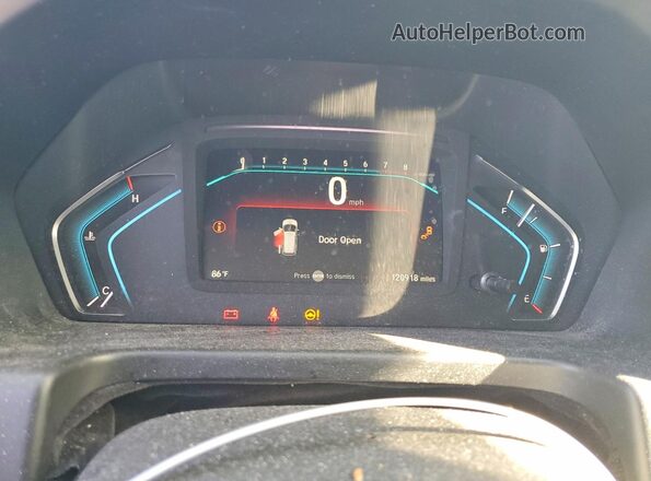 5FNRL6H98KB055286 2019 HONDA ODYSSEY Gray Սարքավորումների վահանակի տեսք