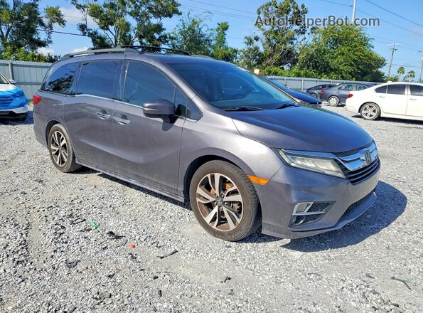 5FNRL6H98KB055286 2019 HONDA ODYSSEY Gray Առջևի աջ
