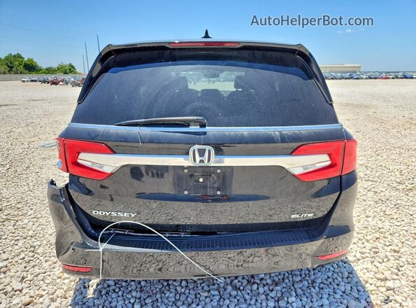 5FNRL6H98KB068586 2019 HONDA ODYSSEY Black Rear view