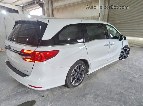 5FNRL6H98NB056510 2022 HONDA ODYSSEY White უკანა მარჯვენა