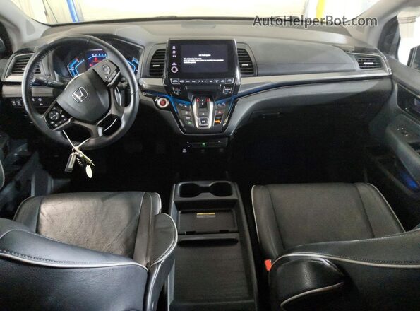 5FNRL6H98NB056510 2022 HONDA ODYSSEY White წინა პანელის ხედი