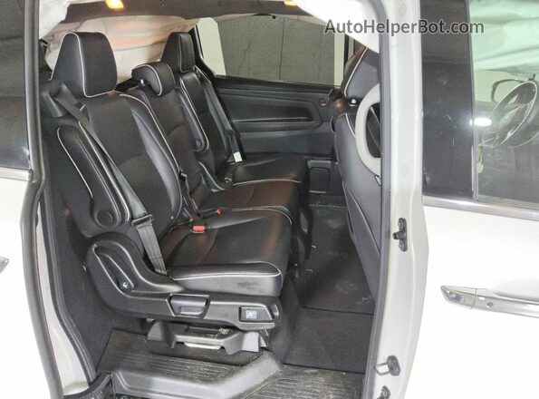 5FNRL6H98NB056510 2022 HONDA ODYSSEY White უკანა სალონის ხედი