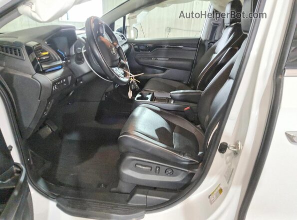 5FNRL6H98NB056510 2022 HONDA ODYSSEY White წინა სალონის ხედი