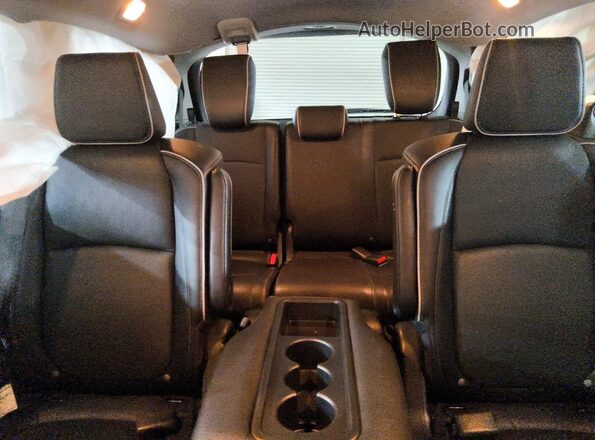 5FNRL6H98NB056510 2022 HONDA ODYSSEY White უკანა სავარძლების ხედი
