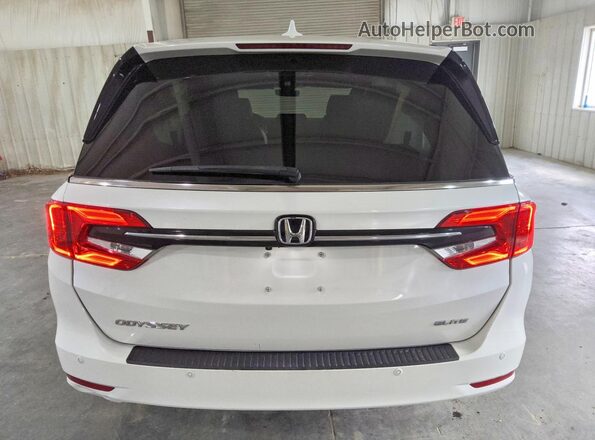 5FNRL6H98NB056510 2022 HONDA ODYSSEY White უკანა ხედი