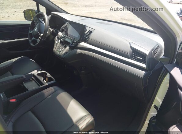 5FNRL6H98PB047194 2023 HONDA ODYSSEY White წინა სალონის ხედი