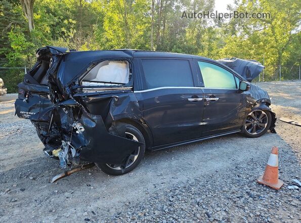 5FNRL6H99NB057147 2022 HONDA ODYSSEY Black Հետևի աջ