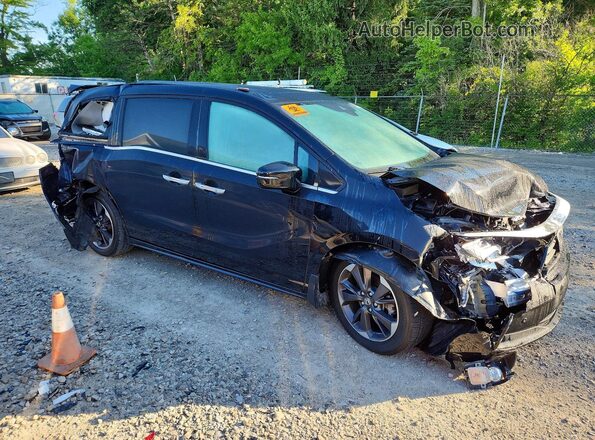 5FNRL6H99NB057147 2022 HONDA ODYSSEY Black Առջևի աջ